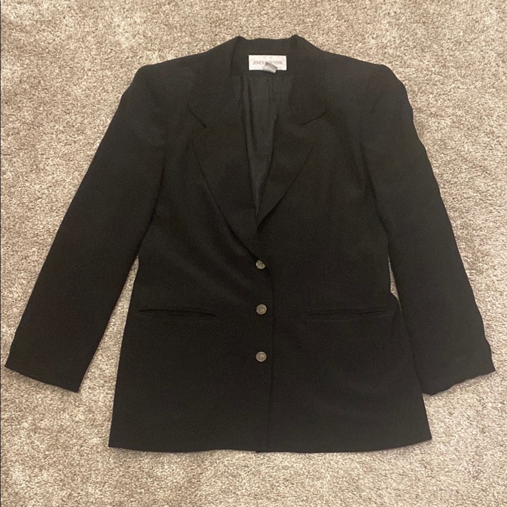 Jones New York Silk Blazer